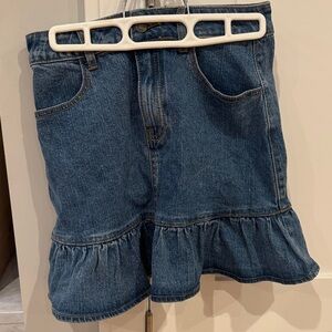 Blue Denim Skirt
